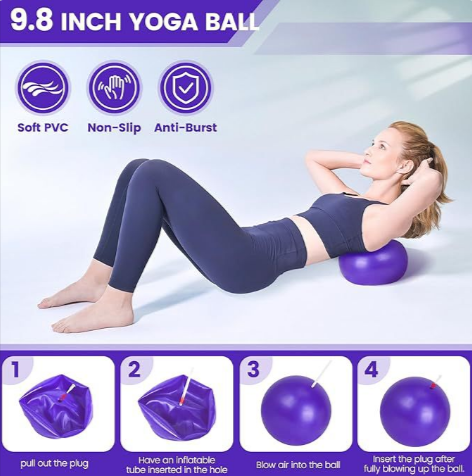 13-Piece Yoga & Pilates Set full body workout