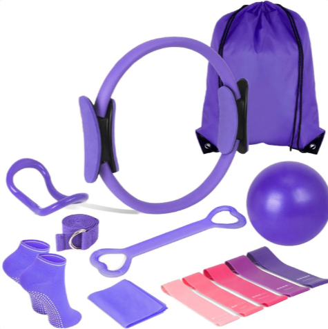 13-Piece Yoga & Pilates Set yoga accessories