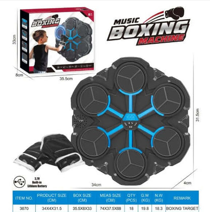 Boxing Target Machine reflex training session