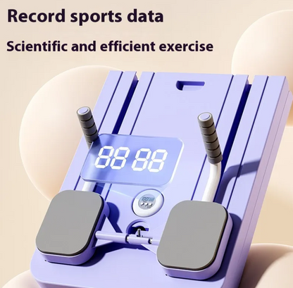 Household Abdominal Wheel Fitness Board front view