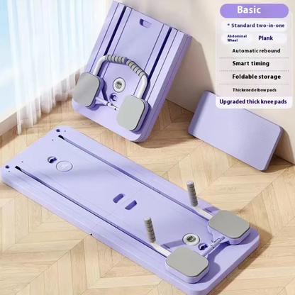 Household Abdominal Wheel Fitness Board front view