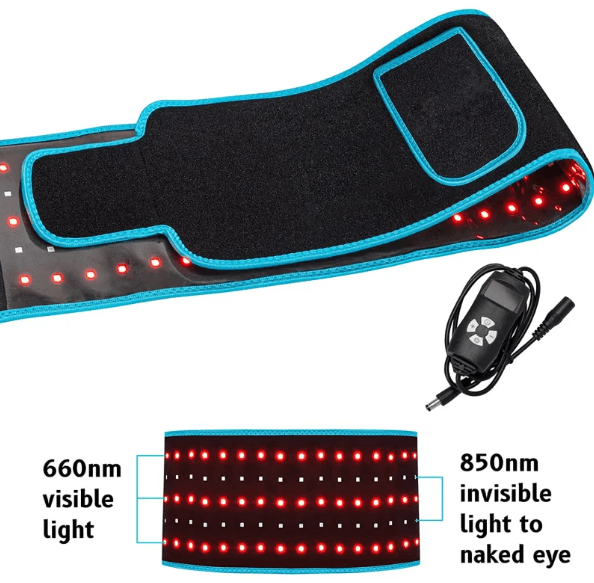 LED Infrared Belt Therapy Device for Pain Relief