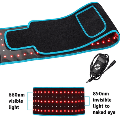 LED Infrared Belt Therapy Device for Pain Relief