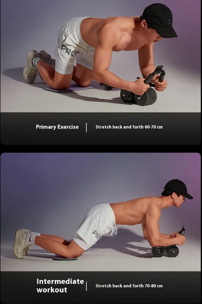Automatic Rebound Abdominal Wheel core workout