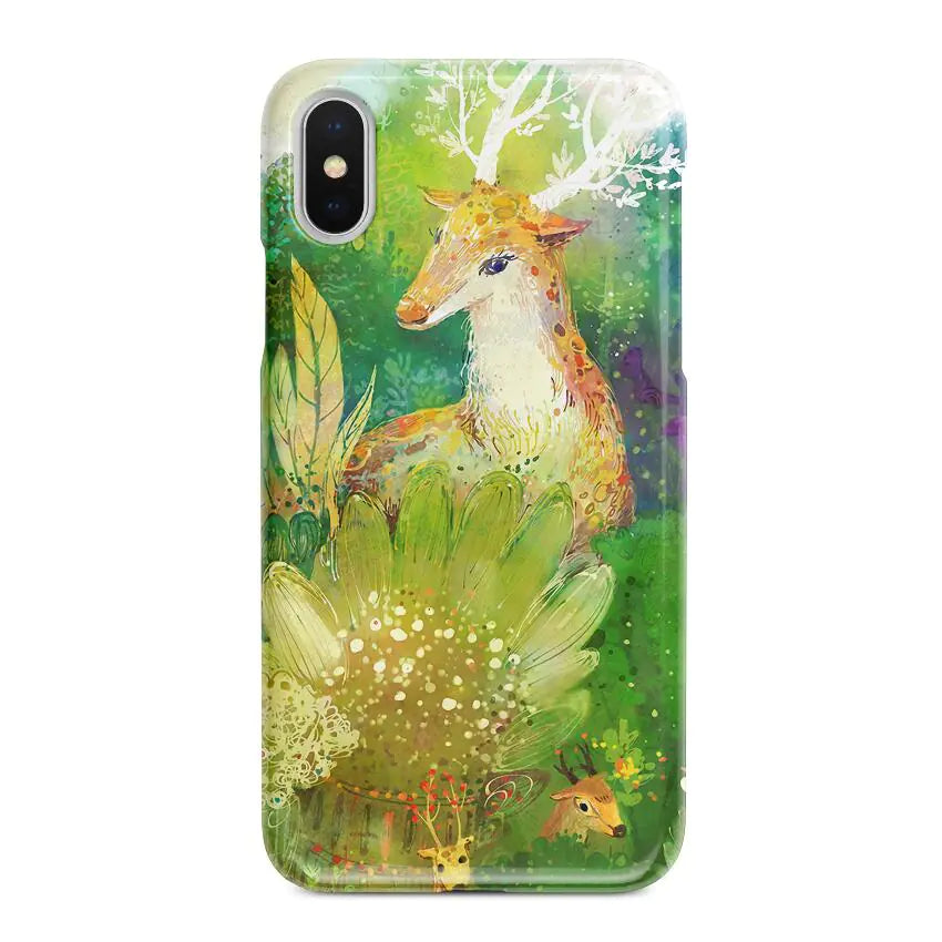 Sika Deer Creative Phone Case Protective Cover