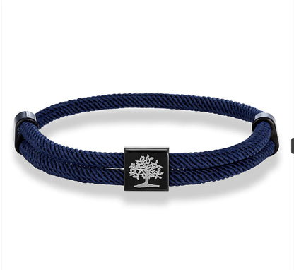 Milan Rope Braided Cross Bracelet