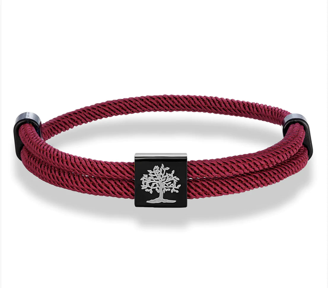 Milan Rope Braided Cross Bracelet