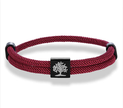 Milan Rope Braided Cross Bracelet
