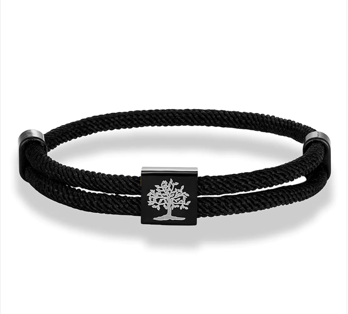 Milan Rope Braided Cross Bracelet